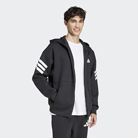 adidas JD4827 M FI 3S FZ Erkek Tracktop