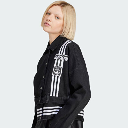 Adidas Kadın Günlük Eşofman Üstü Adibreak Denim Two-In-One Track Top Jj3095
