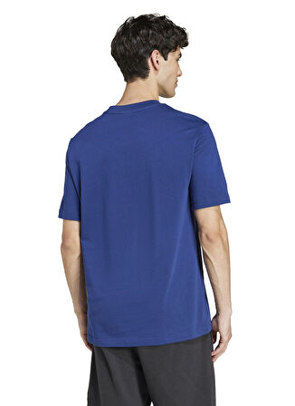 JF1093 M SL SJ T Lacivert Erkek Regular Fit T-Shirt