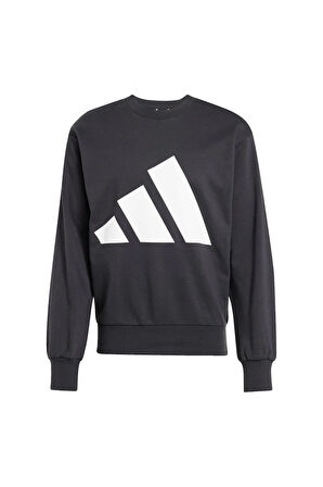 adidas Erkek  Siyah  Sweatshirt M BL FT SWT JE8949