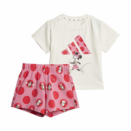 Adidas Bebek Şort Tişört Takım Disney Minnie Mouse
