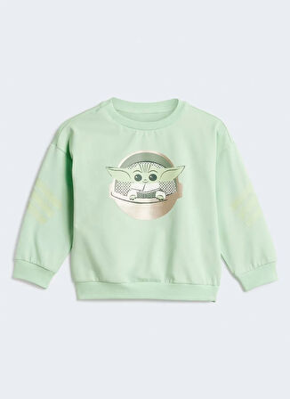 adidas Baskılı Çok Renkli Bebek Eşofman Takımı JF3631-I SW MNDO JOG
