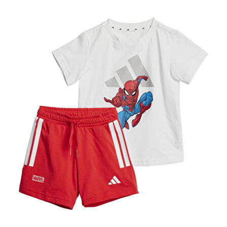 Adidas JF3629 I Mrvl Sm T Set Bebek Eşofman Takımı