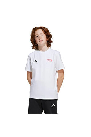adidas Çocuk  Beyaz  GRAPHIC TEE (SHORT SLEEVE J MRVL MS GFX T JF3636