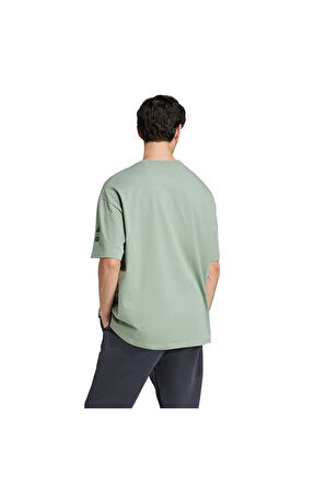 adidas Erkek  Yeşil  T-Shirt M SW TM T 2 JI5718