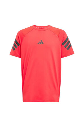 adidas Çocuk  Kırmızı  T-shirt J SPR TEE JD0117