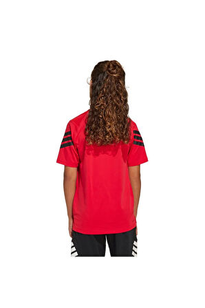 adidas Çocuk  Kırmızı  T-shirt J SPR TEE JD0117