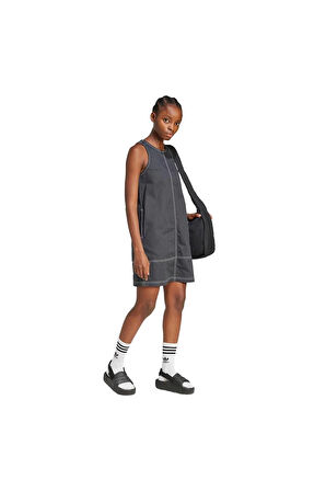 adidas Kadın  Gri  Elbise AOP DRESS JJ3143