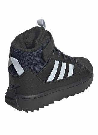 adidas Siyah Erkek Çocuk Bot JQ0344 SUPERSTAR WINTER TREK C