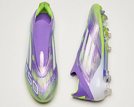 adidas F50 Elite Ll Fg Erkek Çim Zemin Kramponu JH7628 Mor