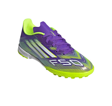 JI0000-C adidas F50 League Tf J &amp;Ccedil;ocuk Spor Ayakkabı Mor