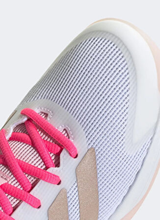 adidas Beyaz Kız Çocuk Tenis Ayakkabısı JH5121 Ubersonic k