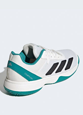 adidas Beyaz Erkek Çocuk Tenis Ayakkabısı JH5123 Courtflash K