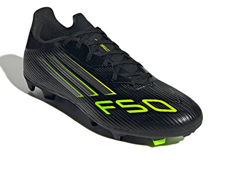 adidas F50 League Fg/Mg Erkek Çoklu Çim Zemin Kramponu JI0007 Siyah