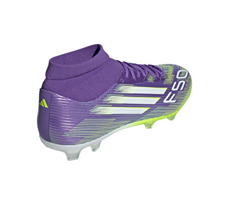 JI0886-E adidas F50 League Mıd Fg-Mg Erkek Spor Ayakkabı Mor