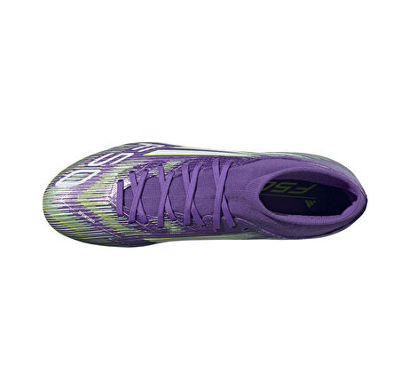 JI0886-E adidas F50 League Mıd Fg-Mg Erkek Spor Ayakkabı Mor