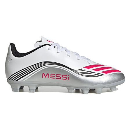 F50 Messi Club Fg/Mg J Çocuk Beyaz Futbol Krampon JP7457