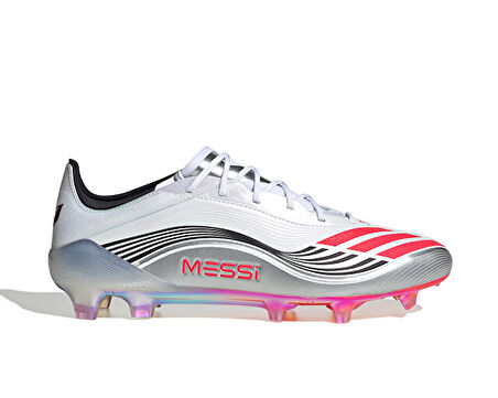 adidas F50 Messi Elite Fg Erkek Çim Zemin Kramponu JP5593 Beyaz