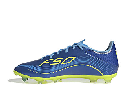 adidas F50 Messi League Fg/Mg Erkek Çoklu Çim Zemin Kramponu JP7447 Mavi