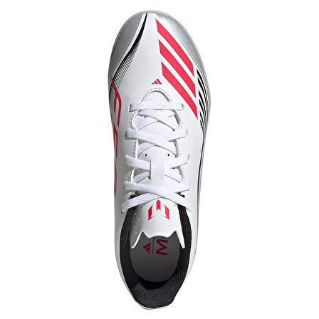 F50 Messi Club Tf J Çocuk Beyaz Halı Saha Ayakkabısı JP7453