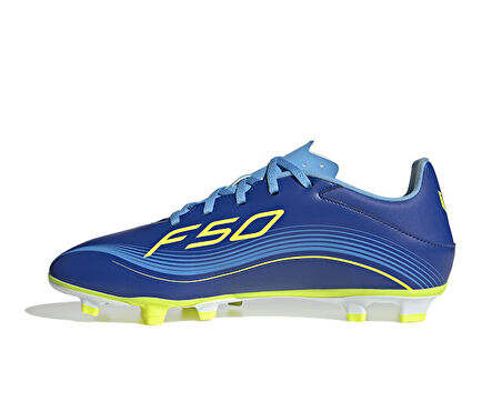 adidas F50 Messi Club Fg/Mg Erkek Çoklu Çim Zemin Kramponu JP7444 Mavi
