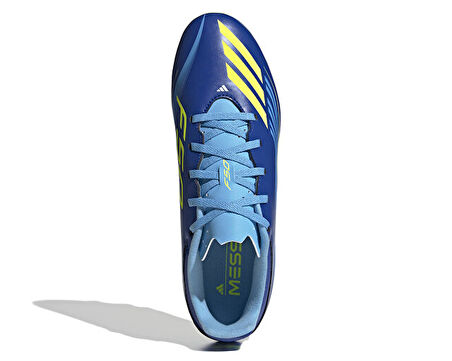 adidas F50 Messi Club Fg/Mg Erkek Çoklu Çim Zemin Kramponu JP7444 Mavi