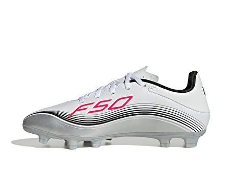 adidas F50 Messi Club Fg/Mg Erkek Çoklu Çim Zemin Kramponu JP7443 Beyaz