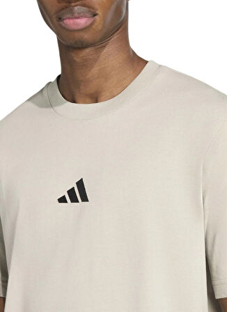 adidas JX5658 M SL SJ T Gri Bisiklet Yaka Normal Düz Erkek T-Shirt
