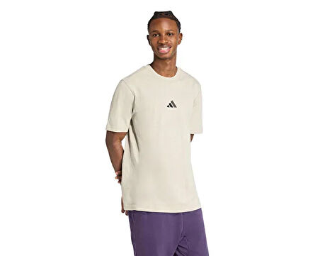 Adidas M Sl Sj T Erkek Günlük Tişört JX5658 Gri