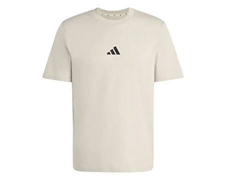 Adidas M Sl Sj T Erkek Günlük Tişört JX5658 Gri