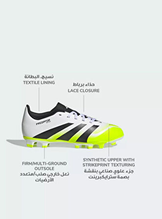 Adidas JH8867 Predator Club Fg/Mg J Çocuk Krampon