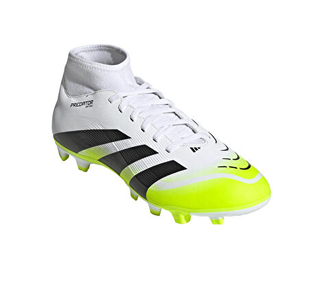 JH8844-E adidas Predator Club Sock Fg-Mg Erkek Spor Ayakkabı Beyaz