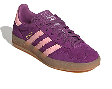 adidas Gazelle Indoor J Genç Günlük Ayakkabı JP8766 Mor