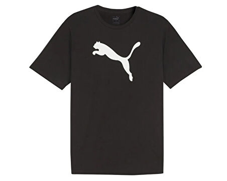 Puma Teamrise Logo Jersey Cotton Erkek Günlük Tişört 65870503 Siyah