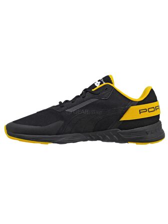 PUMA PL Tiburion PORSCHE Logo-Black-Sport Yellow 30767306