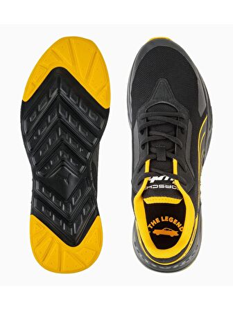 PUMA PL Tiburion PORSCHE Logo-Black-Sport Yellow 30767306