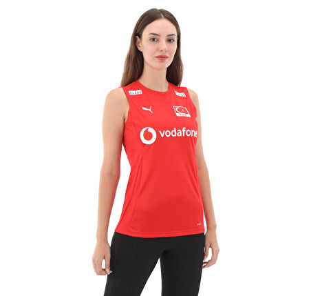 706395-02 Puma Women Vollyball Jersey Kadın Forma Kırmızı