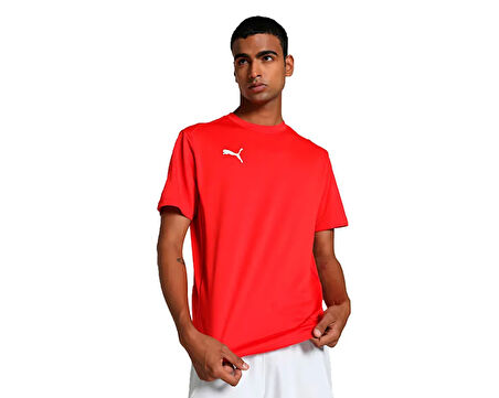 Puma Teamgoal Jersey Erkek Futbol Antrenman Tişörtü 65863601 Kırmızı