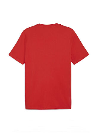 Puma 62790911 GRAPHICS Summer Sports Tee Beyaz Yuvarlak Yaka Regular Fit Baskılı Erkek T-Shirt