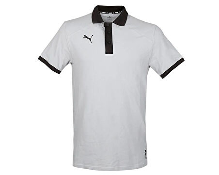 Puma Turkey Polo Türkiye Basketbol Polo Yaka Antrenman Tişörtü 60660403 Gri