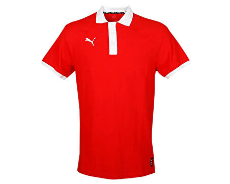 Puma Turkey Polo Türkiye Basketbol Polo Yaka Antrenman Tişörtü 60660404 Kırmızı