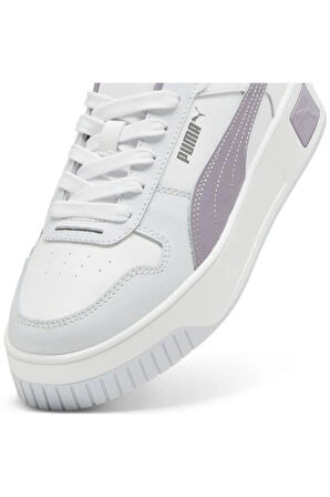 Puma Carina Street 389390 30 Kadın Sneaker Ayakkabı Beyaz Mor 36-40