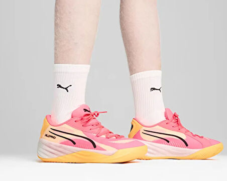 Puma All Pro Nitro Unisex Basketbol Ayakkabısı 31039207 Pembe