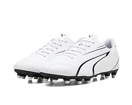 Puma Vitoria Fg/Ag Erkek Çim Zemin Kramponu 10748306 Beyaz