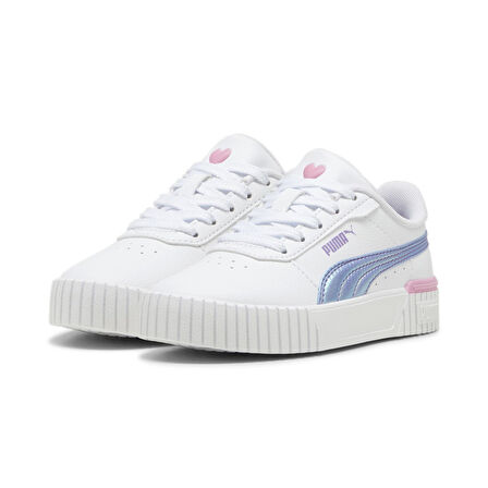 Puma Carina 2.0 Bouncy Sky Ps Beyaz Çocuk Spor Ayakkabı - 397971 01