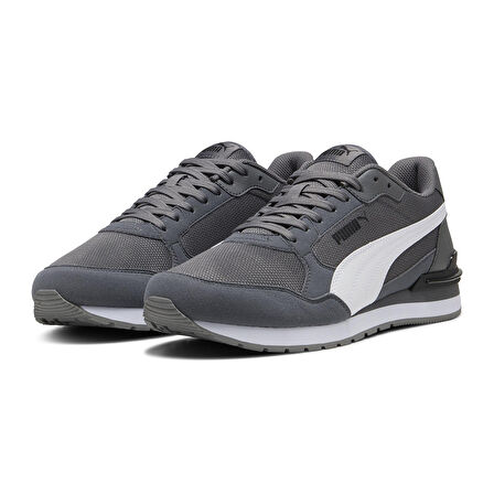 St Runner V4 Mesh Erkek Gri Sneaker Ayakkabı 39966603