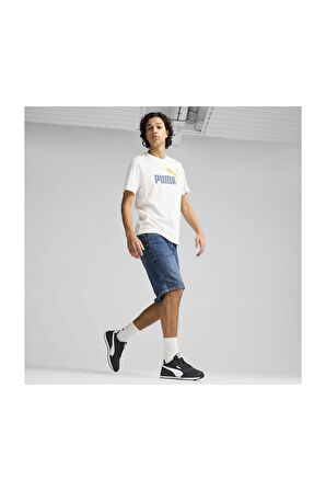 Puma Erkek ST Runner v4 Deri Spor Ayakkabı - 399068-03