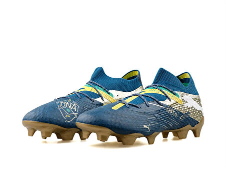 Puma Future 7 Ultimate Bna Fg/Ag Erkek Çim Zemin Kramponu 10807901 Mavi