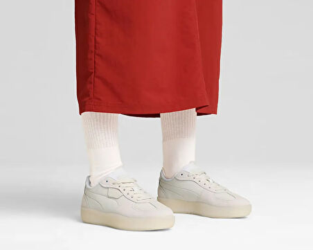 Puma Palermo Moda Elevated Wns Kadın Günlük Ayakkabı 39852702 Krem