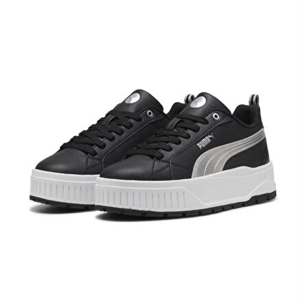 Puma Karmen II Metallic Dream Siyah Kadın Sneaker spor ayakkabı - 398892 02